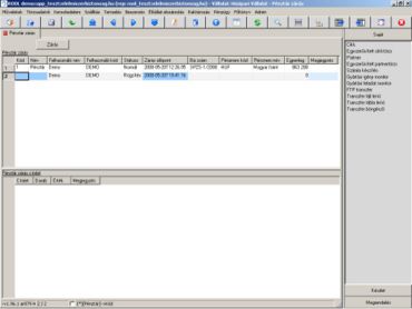 Pénztár zárás új tétel